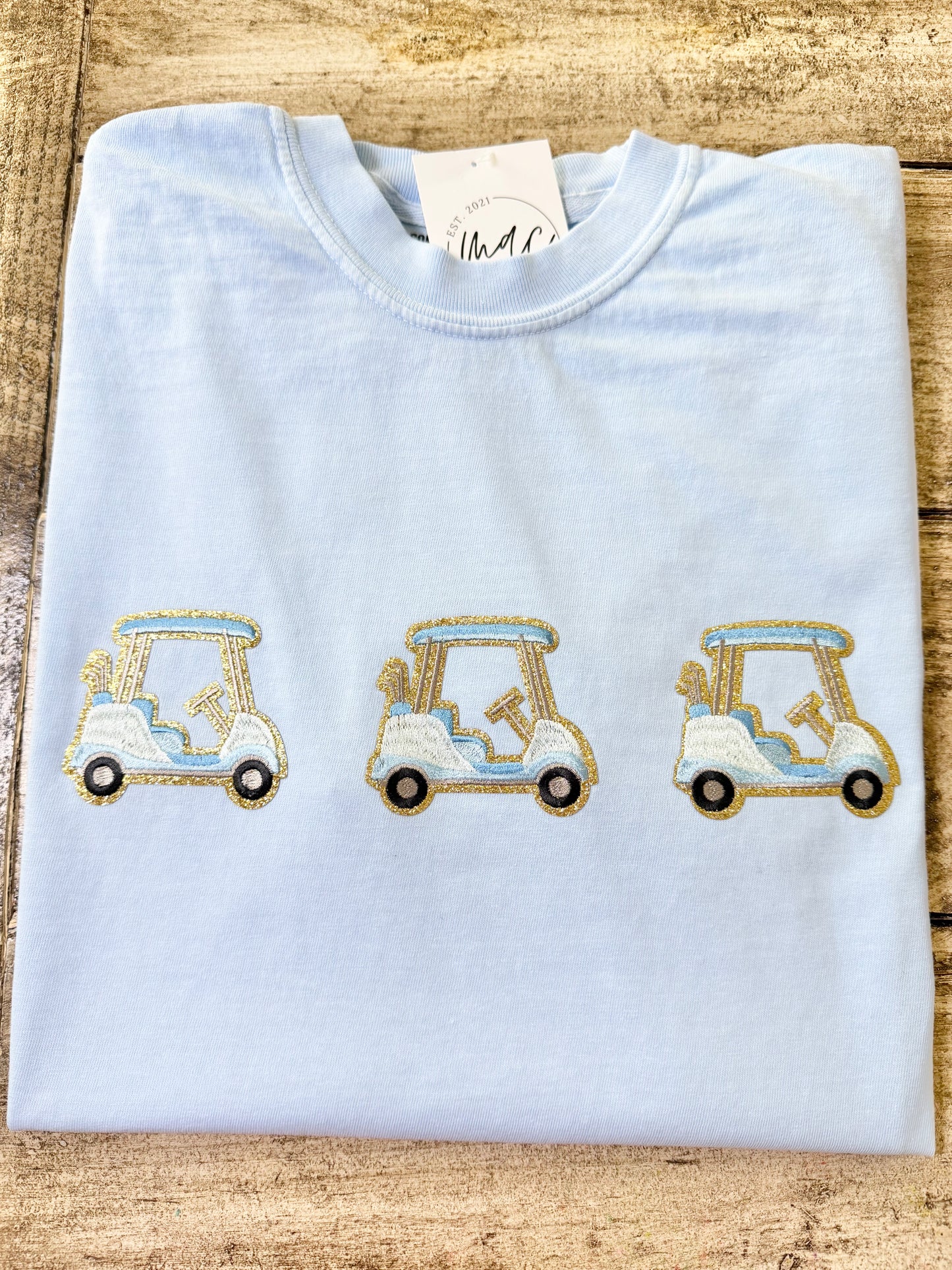 Golf Cart Patch T-Shirt