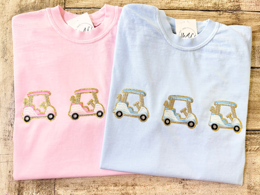 Golf Cart Patch T-Shirt