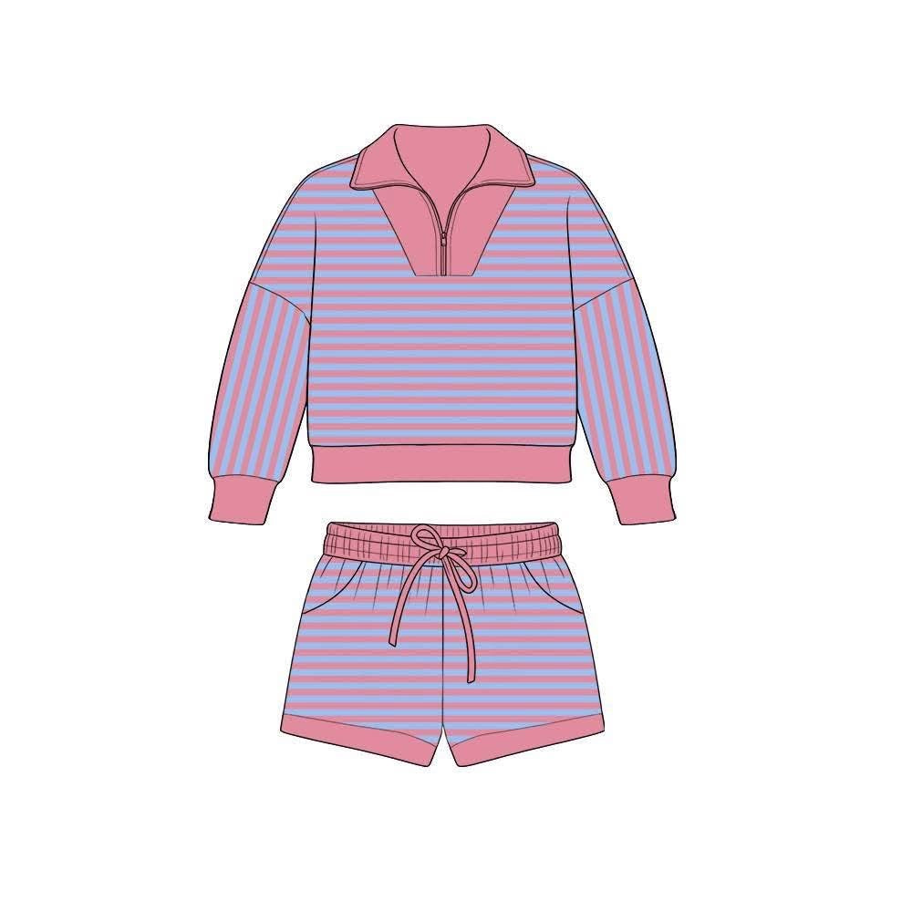 Kids Striped Lounge Sets