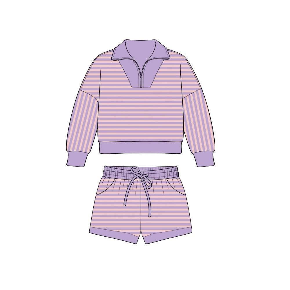 Kids Striped Lounge Sets