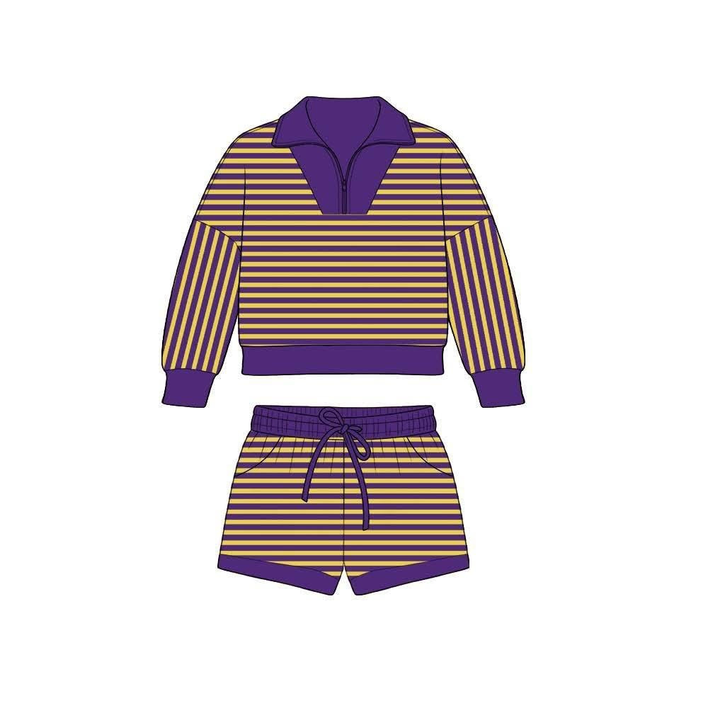 Kids Striped Lounge Sets
