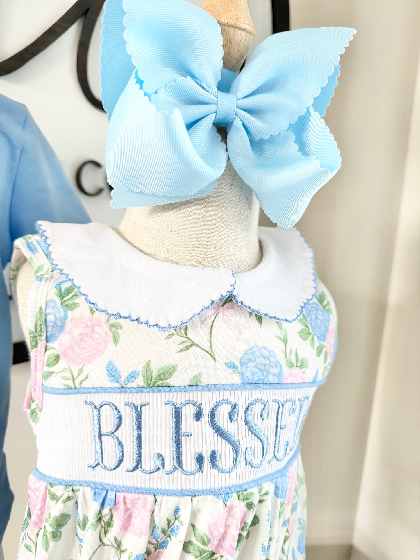Blessed Smocked Dress