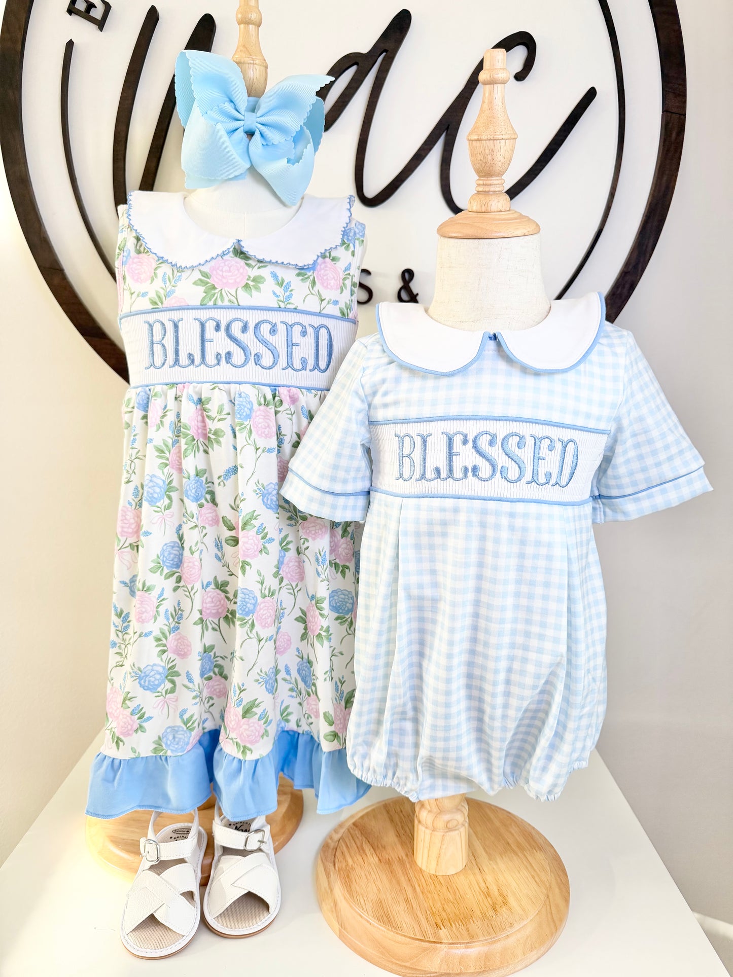 Blessed Smocked Dress