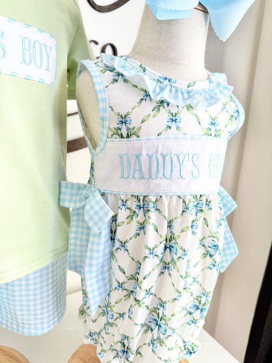 Daddy's Girl Floral Bubble