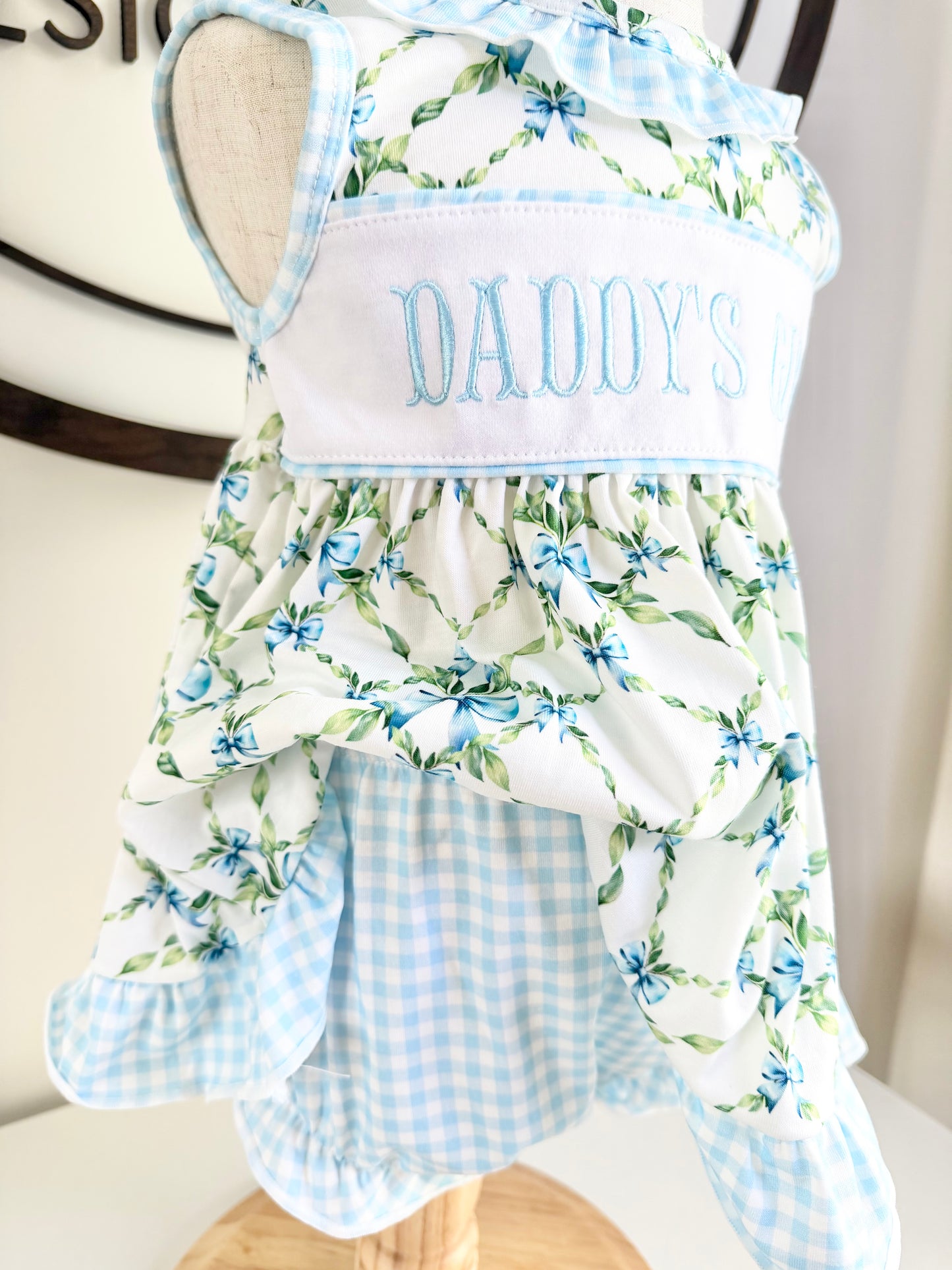 Daddy's Girl Floral Bloomer Set