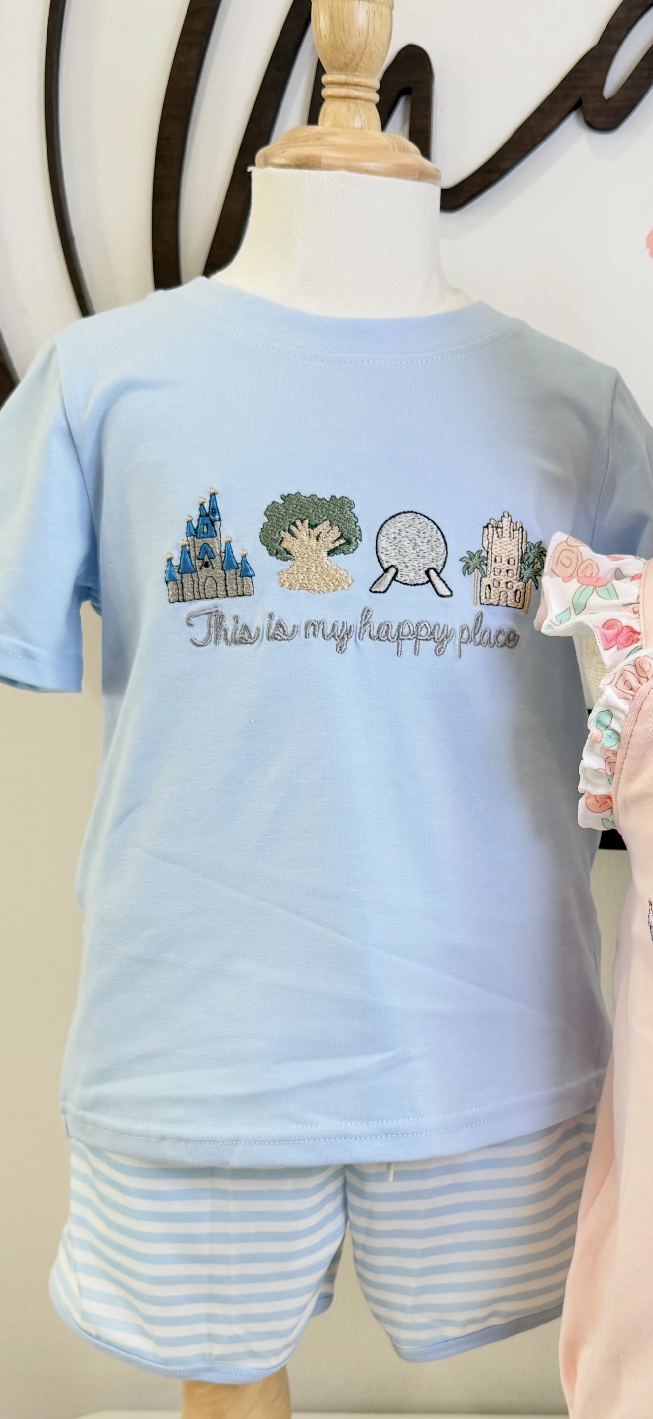 Happy Place Shorts Set