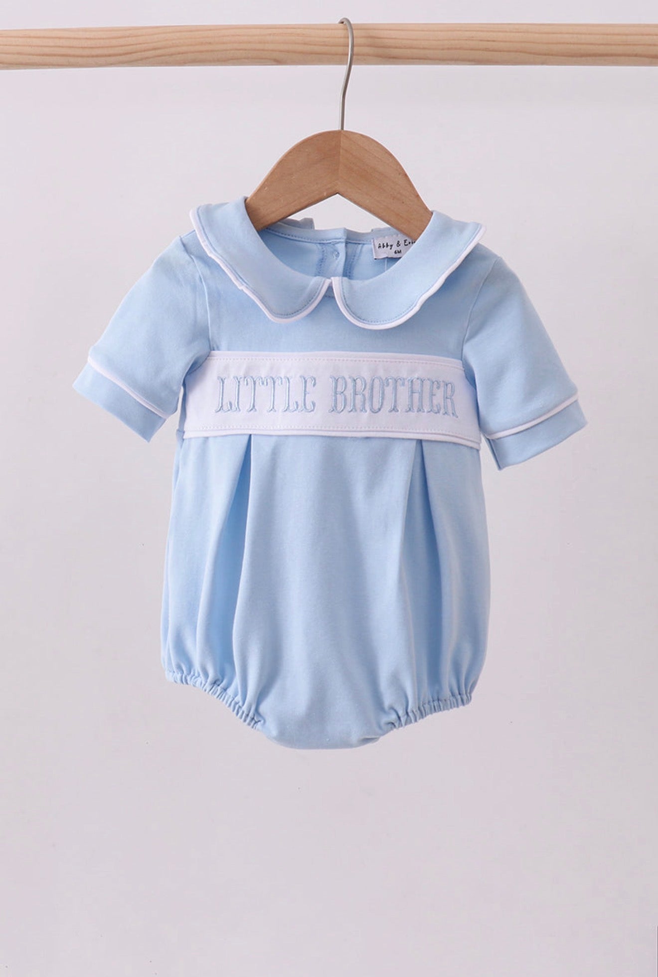 Little Brother Peter Pan Collar Bubble