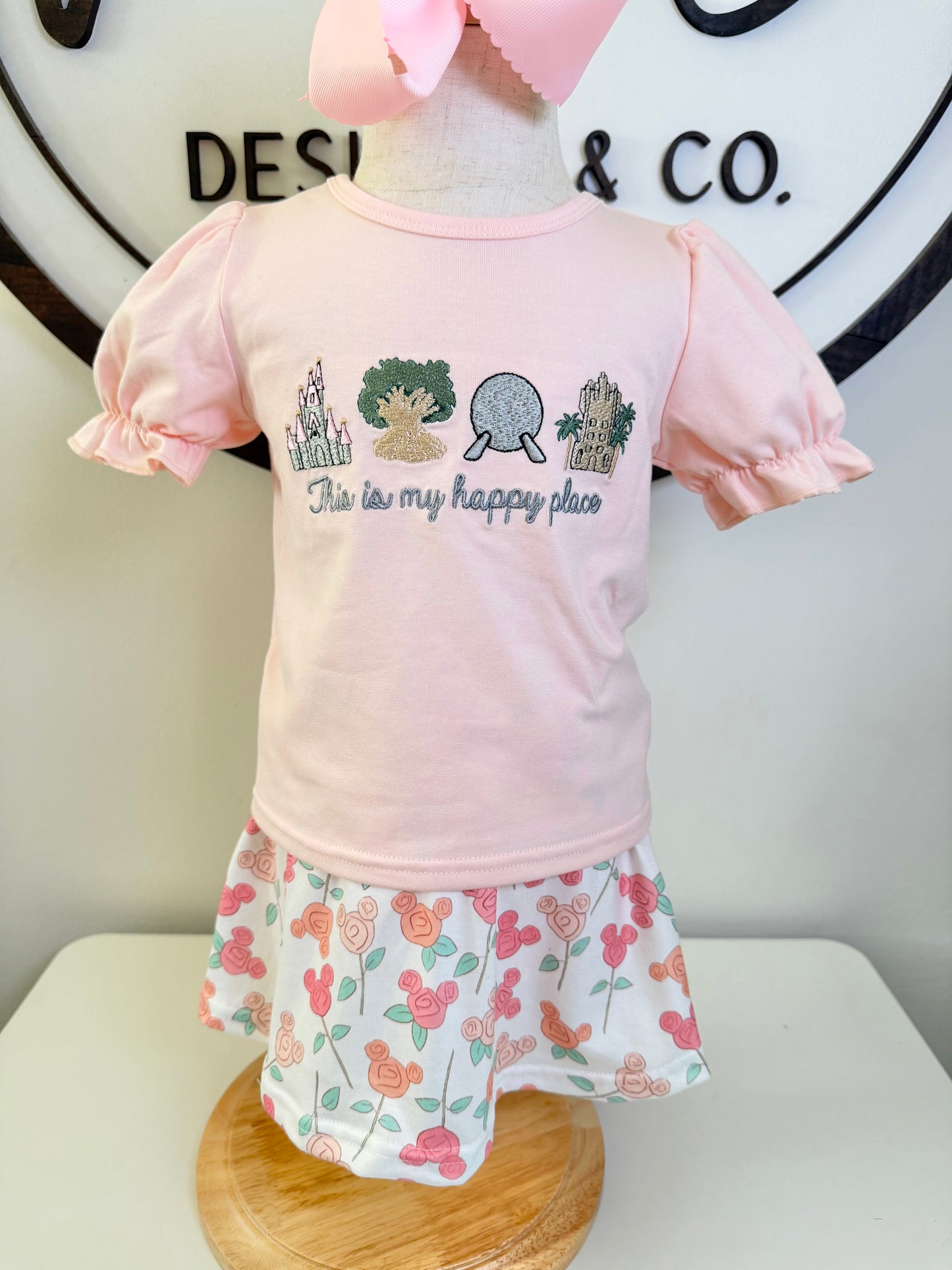 Happy Place Skort Set