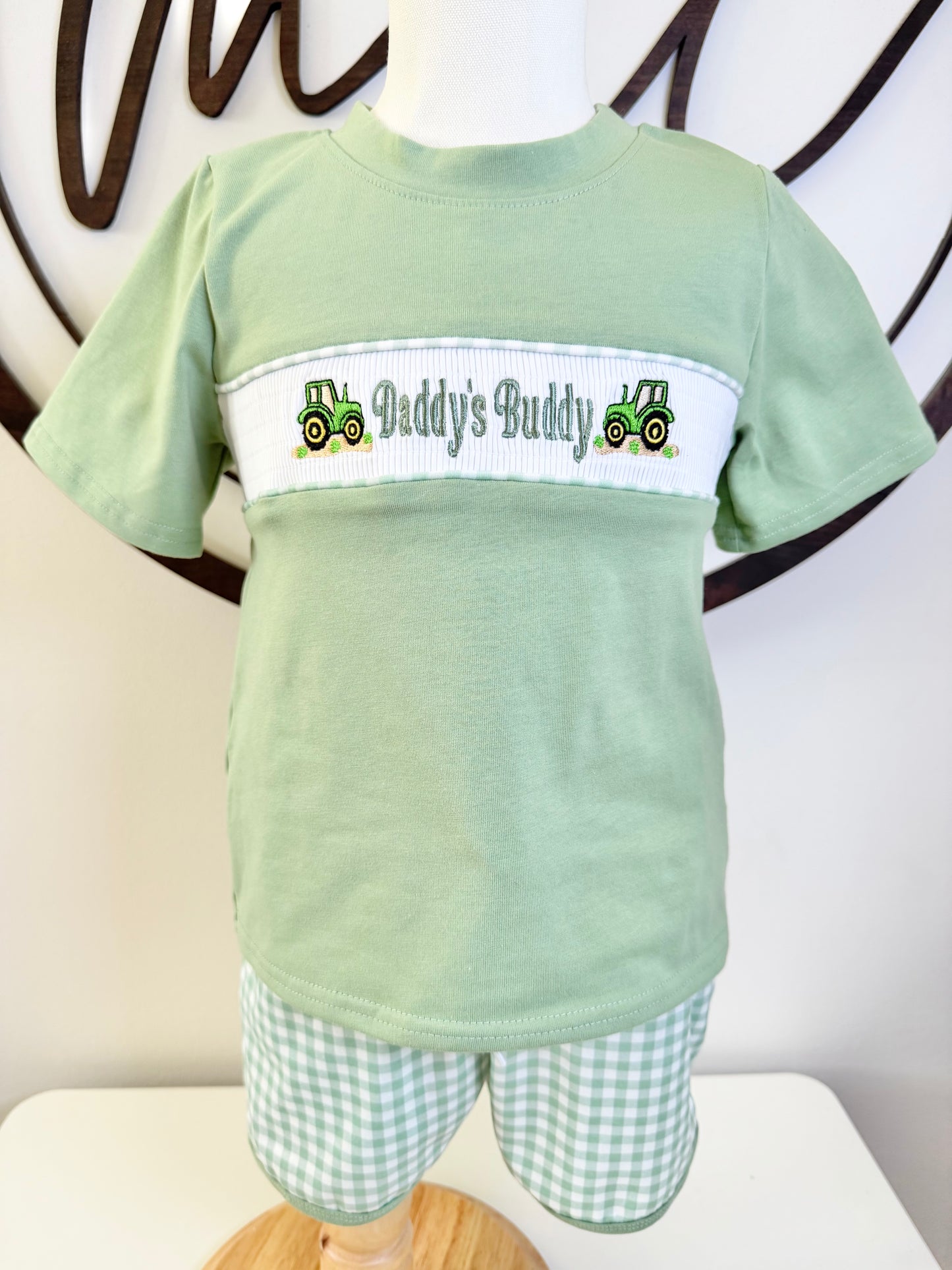 Daddy's Buddy Shorts Set