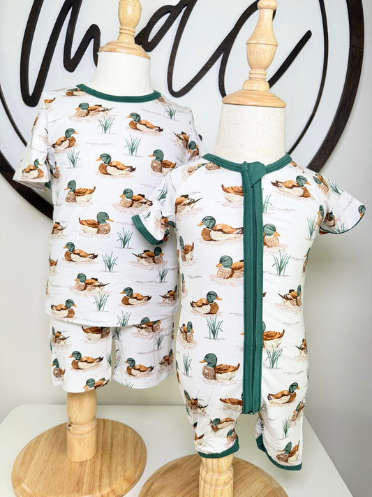 Duck Bamboo Pajamas (2 styles)