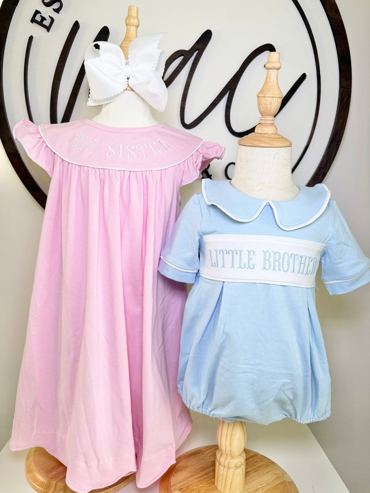 Little Brother Peter Pan Collar Bubble