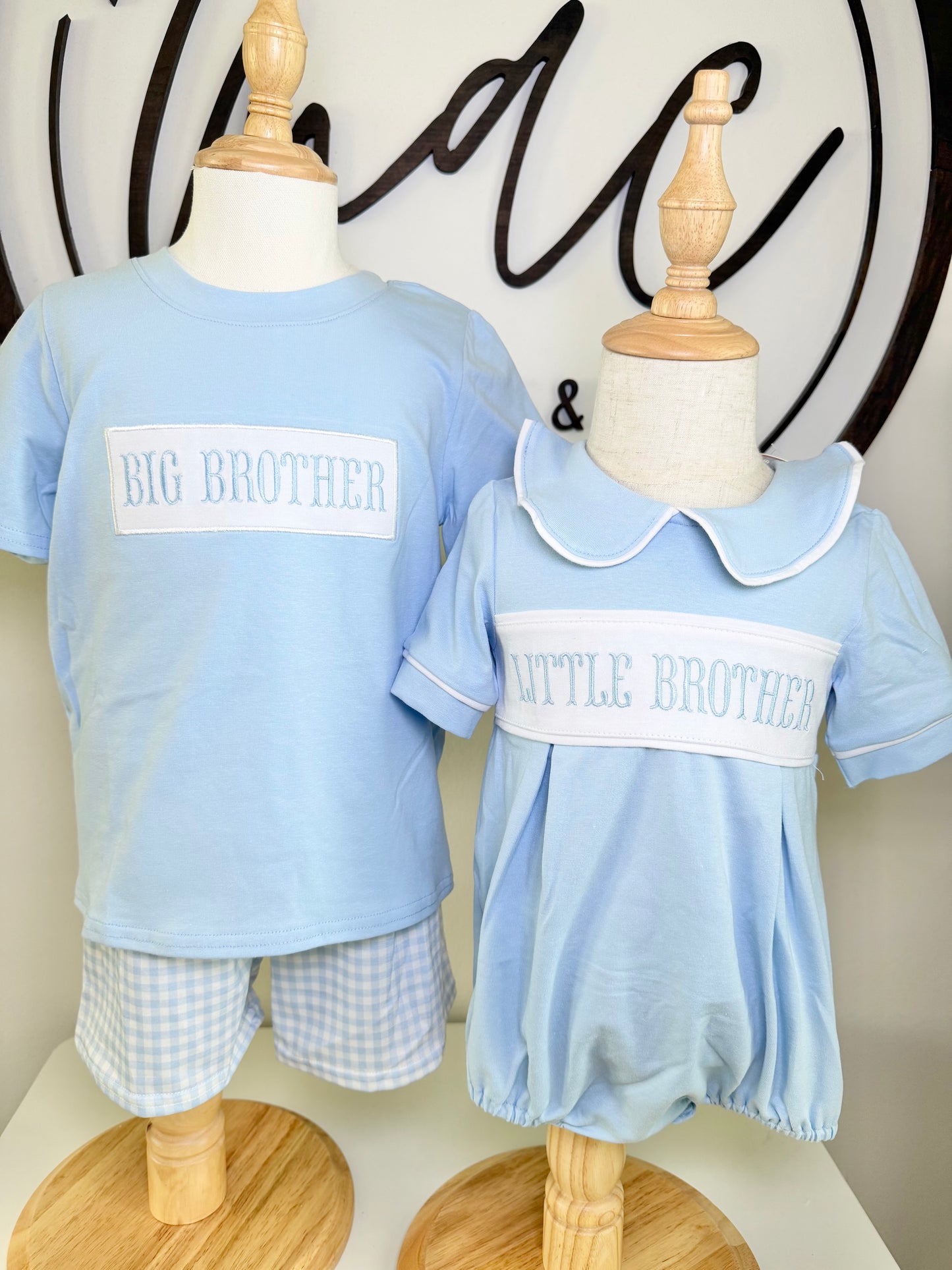 Little Brother Peter Pan Collar Bubble