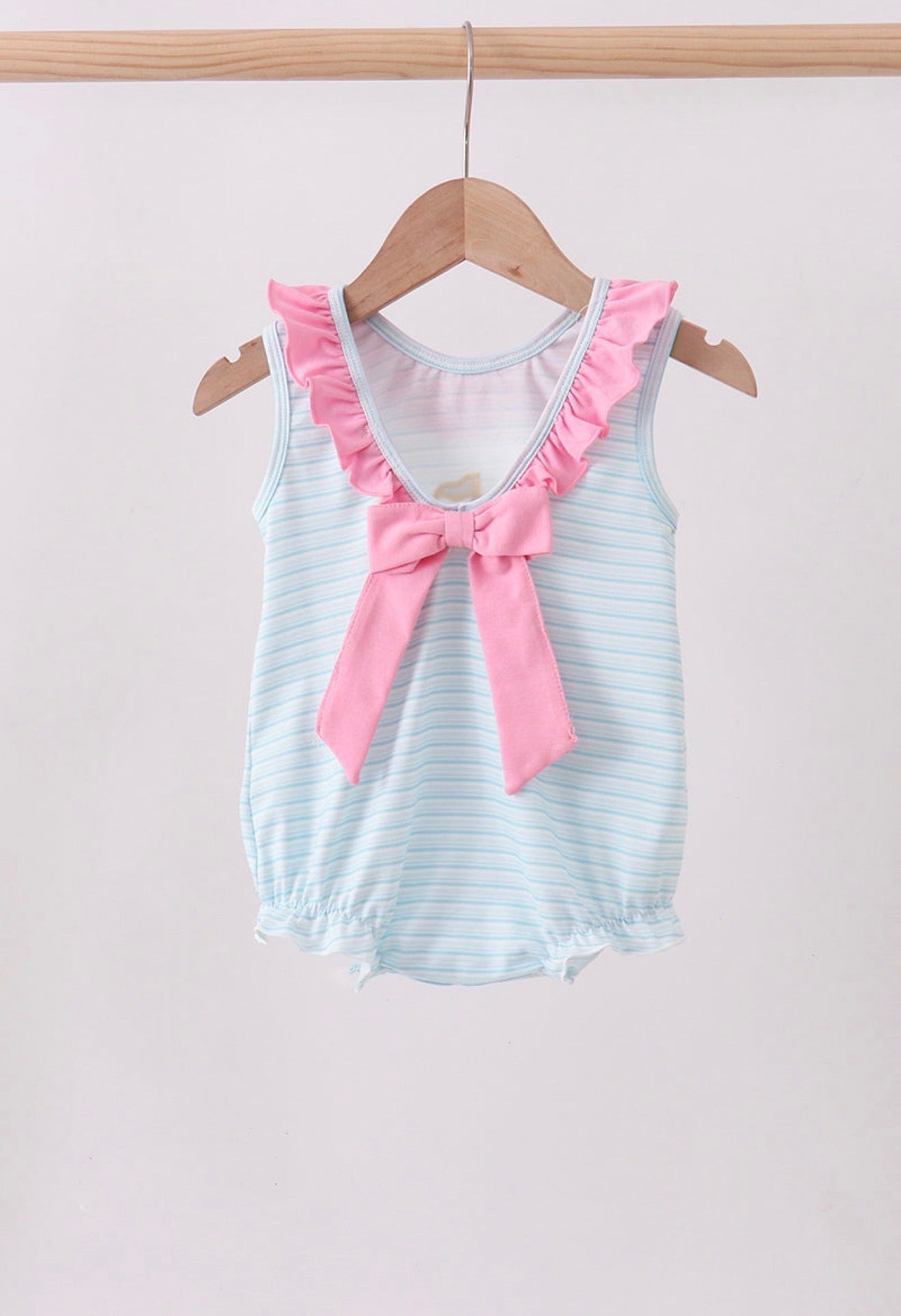 Sailboat Appliqué Ruffle Bubble