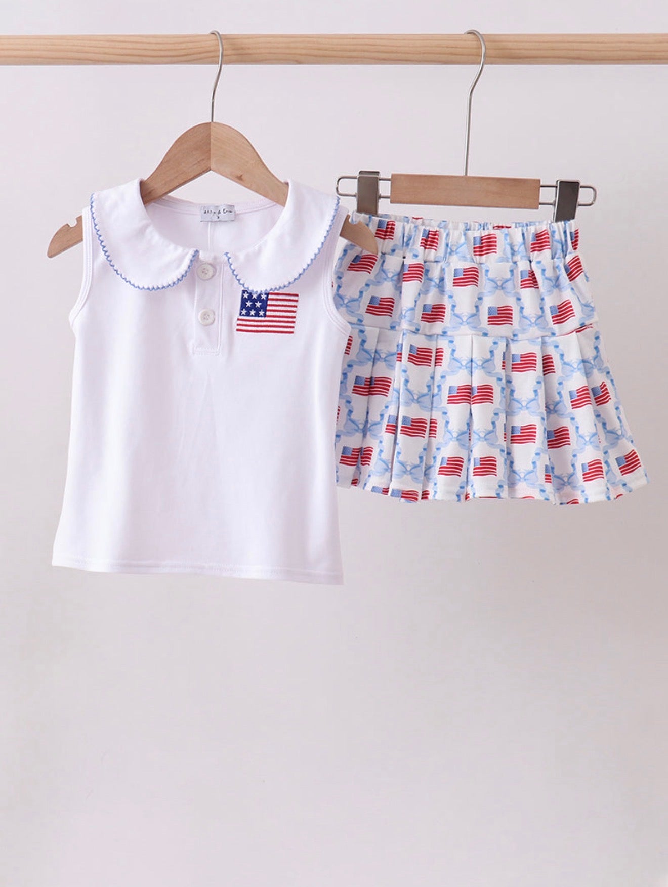 Flag Skort Set