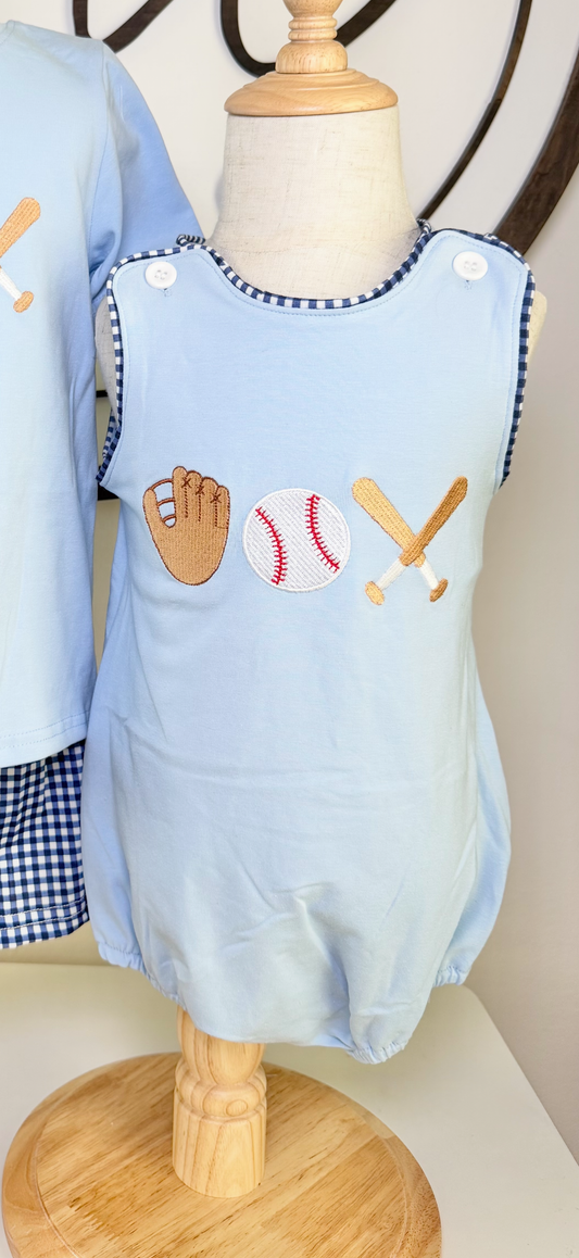 Baseball Embroidered Bubble