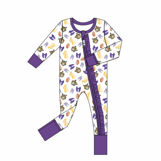 Tiger Bamboo Ruffle Zippy