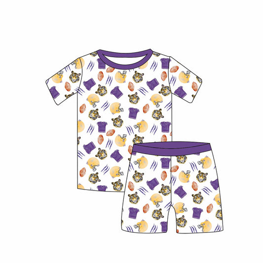 Tiger Bamboo Shorts Pajamas