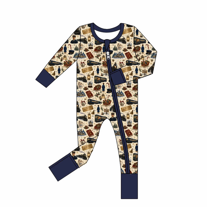 Polar Express Knit Zippy