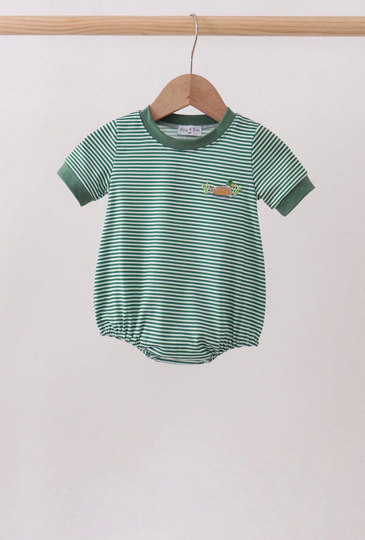 Green Duck Stripe Bubble