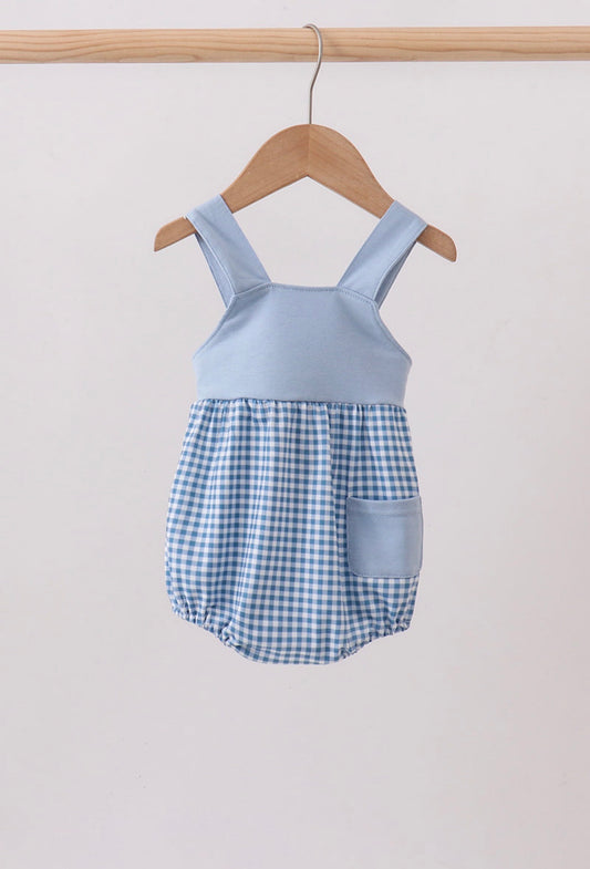 Blue Gingham Bubble