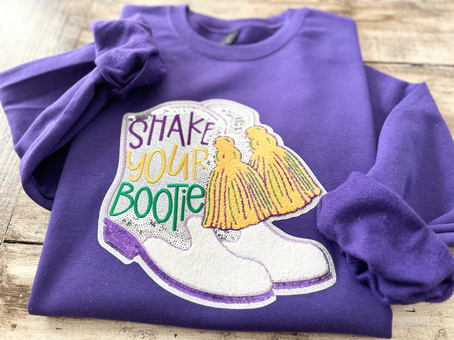 Shake Your Bootie Patch Sweatshirt