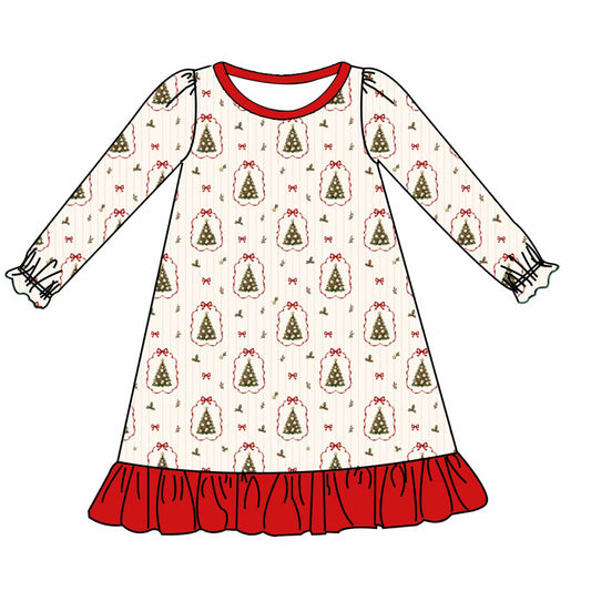 Christmas Cameo Bamboo Gown