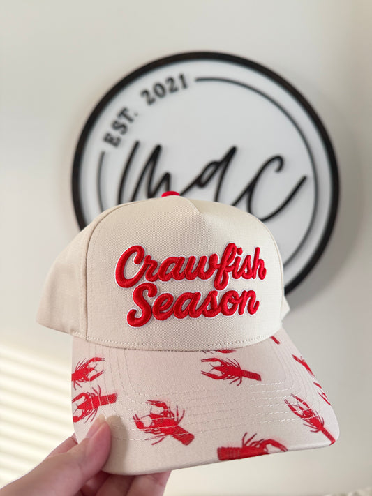 Crawfish Season Cap