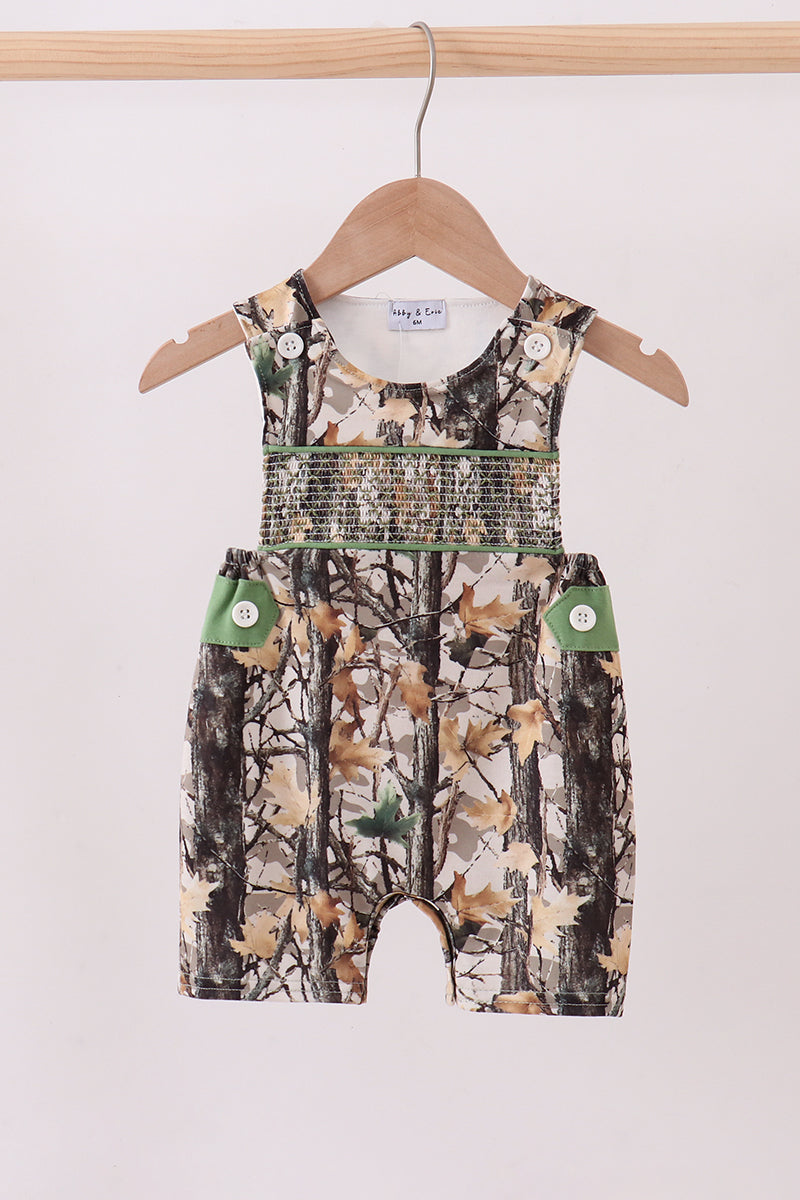 Camo Smocked Jonjon