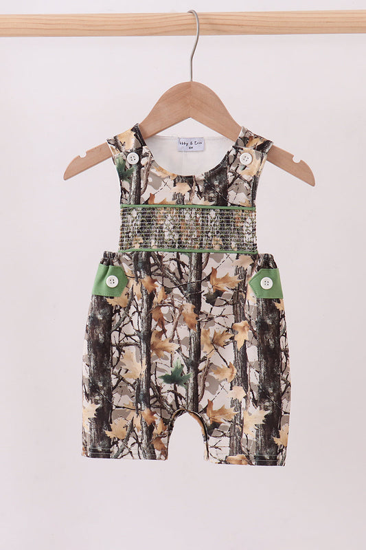 Camo Smocked Jonjon