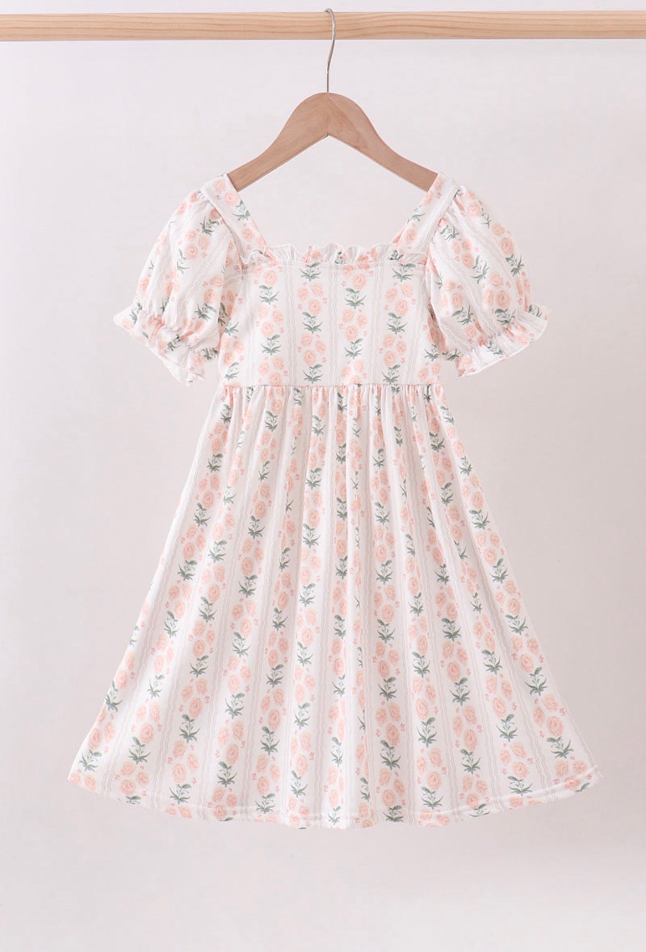 Sage Floral Mom & Me Dress