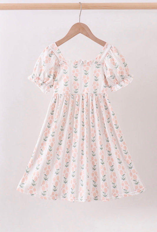 Sage Floral Mom & Me Dress