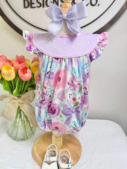 Purple Mama's Girl Bubble