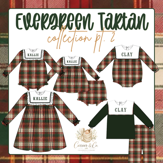 CUSTOM Evergreen Tartan Collection