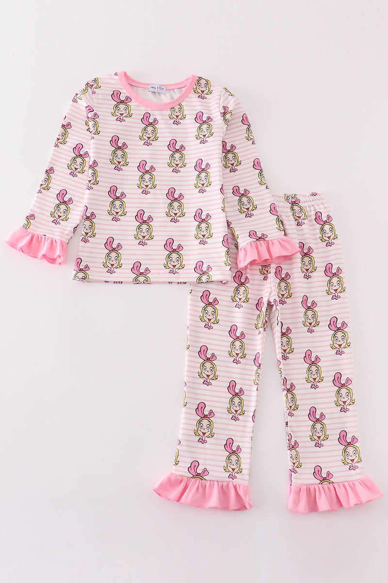 Cindy Lou Pajama Pants Set