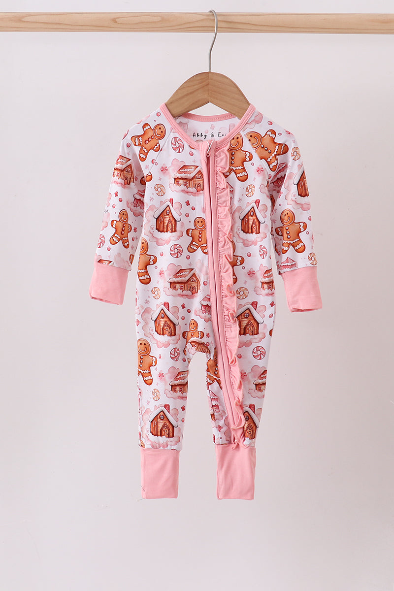 Pink Gingerbread Bamboo Sleeper