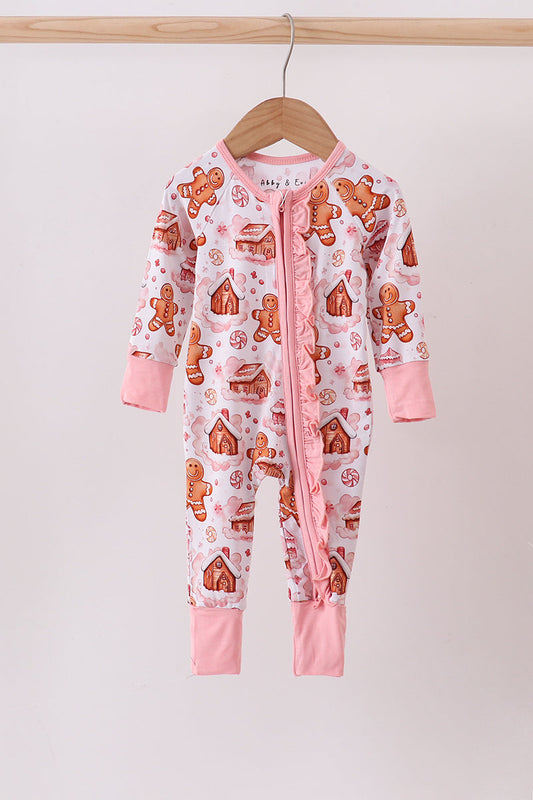 Pink Gingerbread Bamboo Sleeper