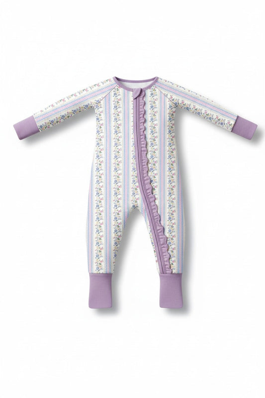 Lavender Floral Bamboo Sleeper