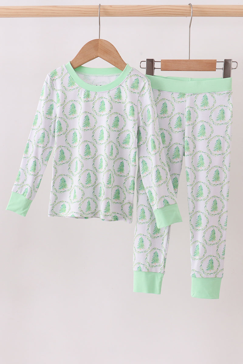 Christmas Trees Bamboo Pajama Pants Set