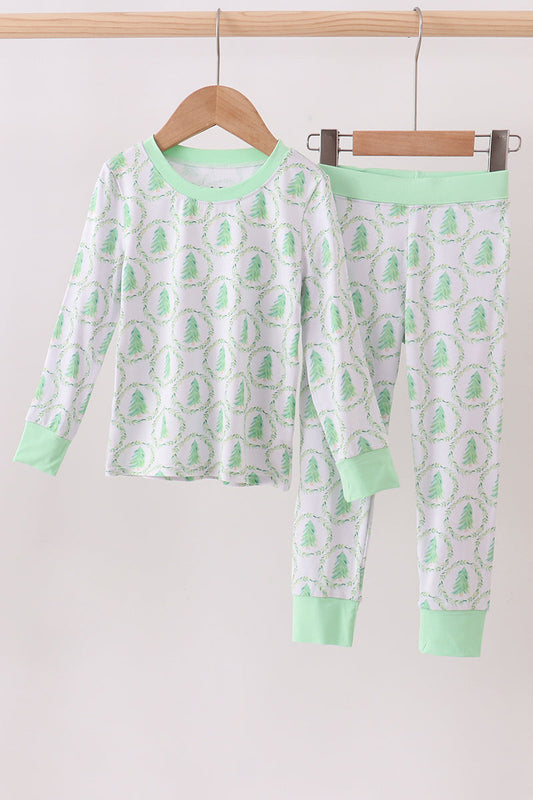 Christmas Trees Bamboo Pajama Pants Set