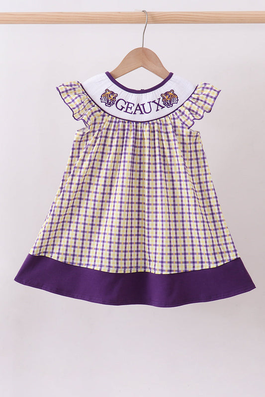 Geaux Smocked Dress