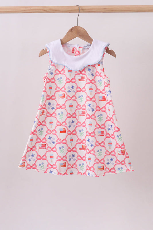 Patriotic Watercolor Dress