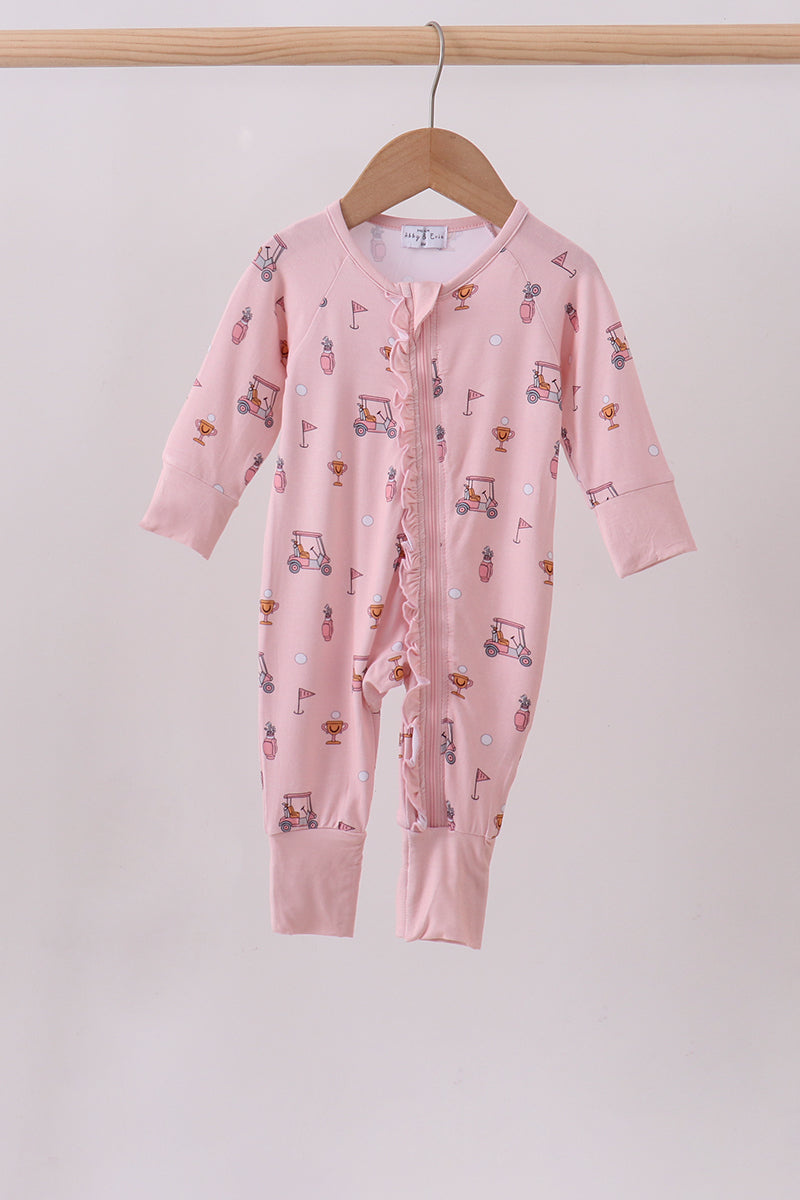 Pink Golf Bamboo Sleeper