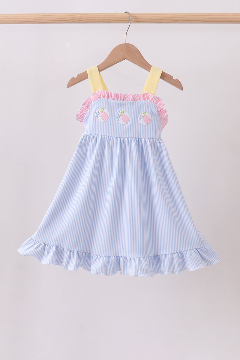 Beach Ball Ruffle Dress