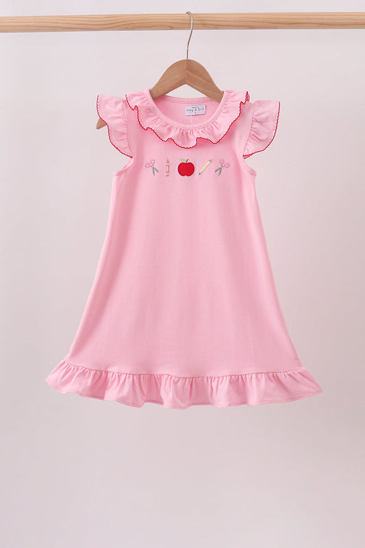 School Embroidered Dress