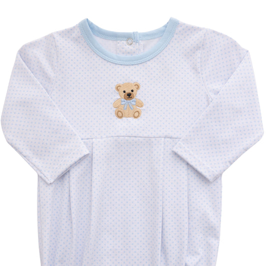 Blue Teddy Bear Bubble