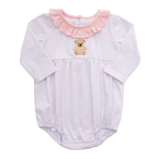 Pink Teddy Bear Bubble