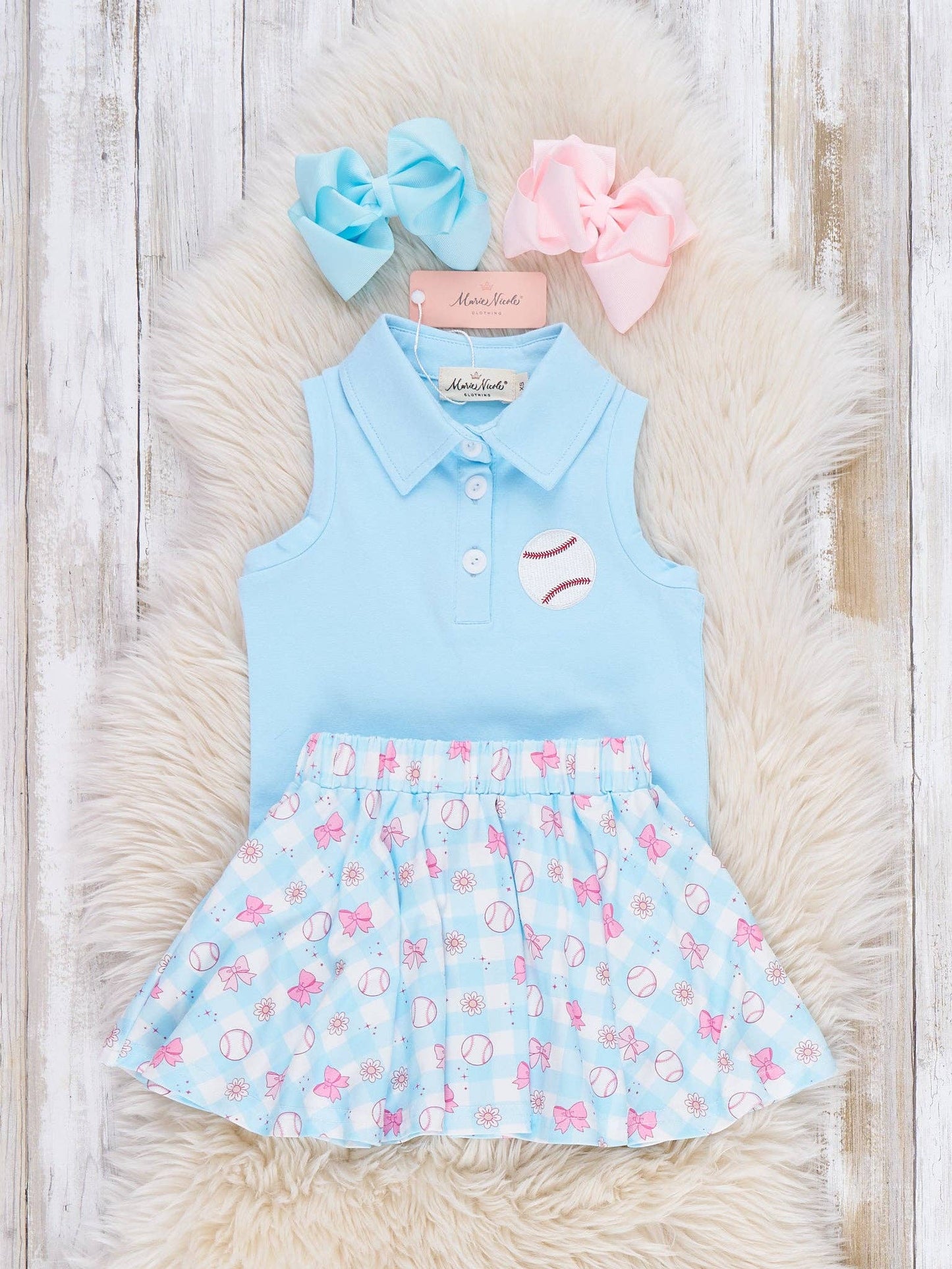Ballpark Embroidered Outfit