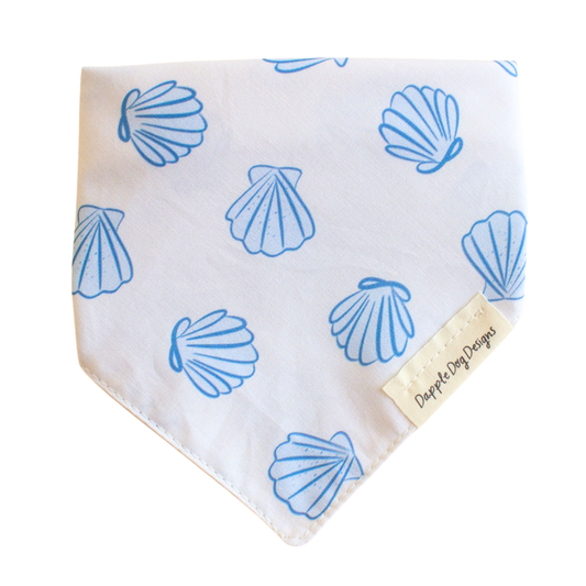 Seashells Bandana - Summer Dog Bandana