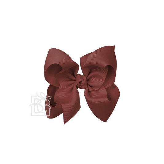 Grosgrain Bow on Alligator Clip (8 colors)