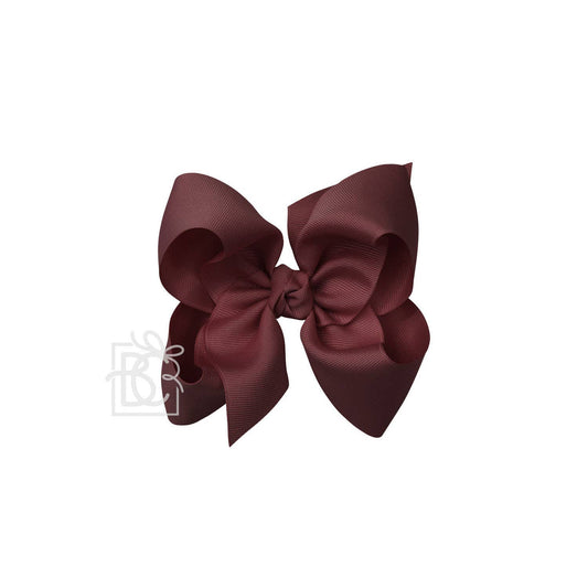 Grosgrain Bow on Alligator Clip (8 colors)